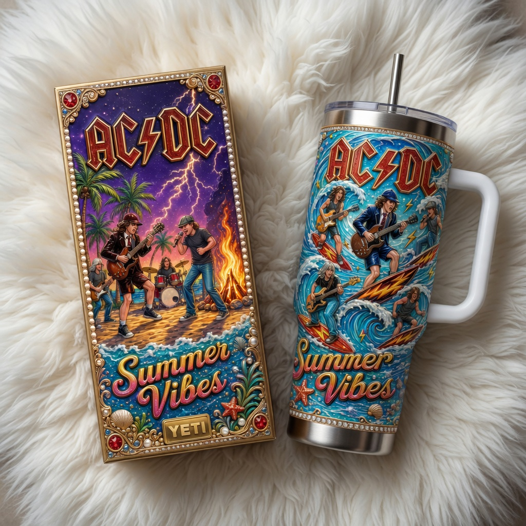 Premium ACD 40oz Tumbler With Handle TNSM