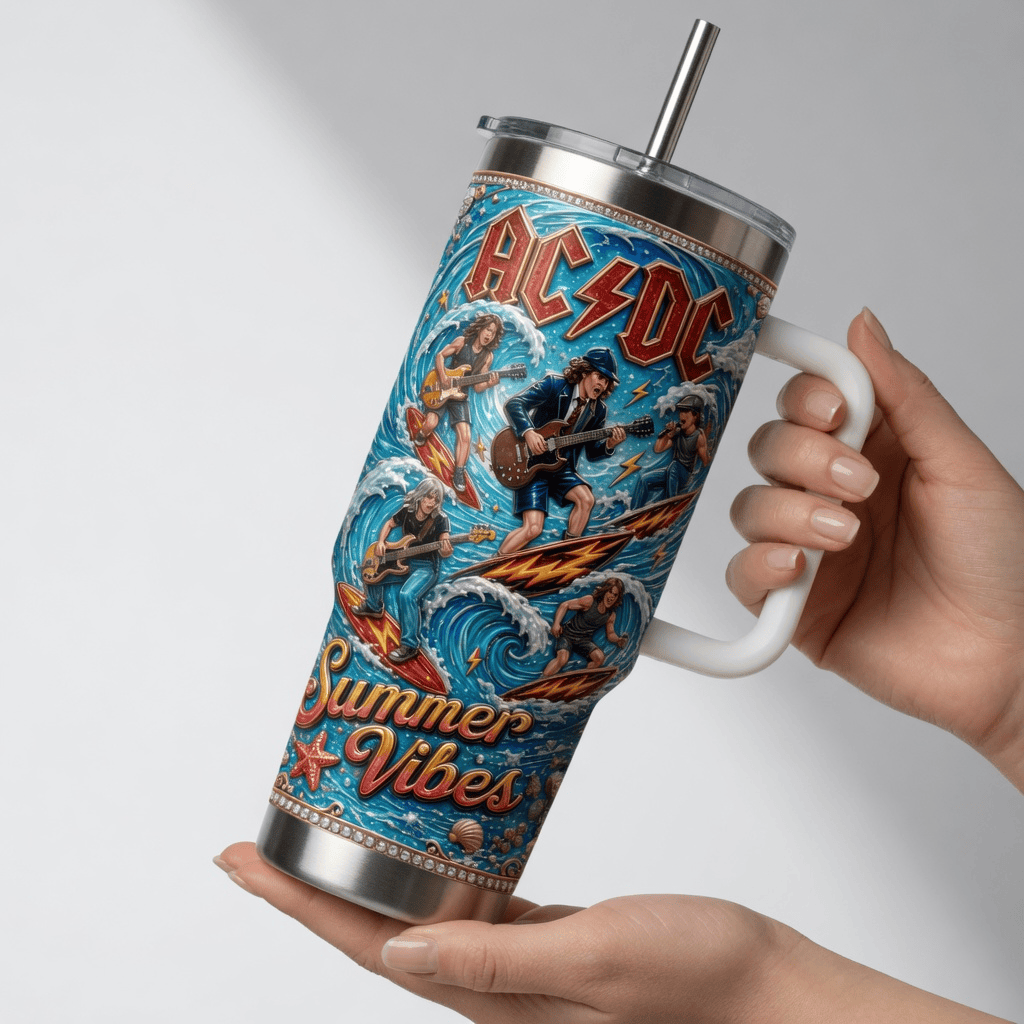 Premium ACD 40oz Tumbler With Handle TNSM