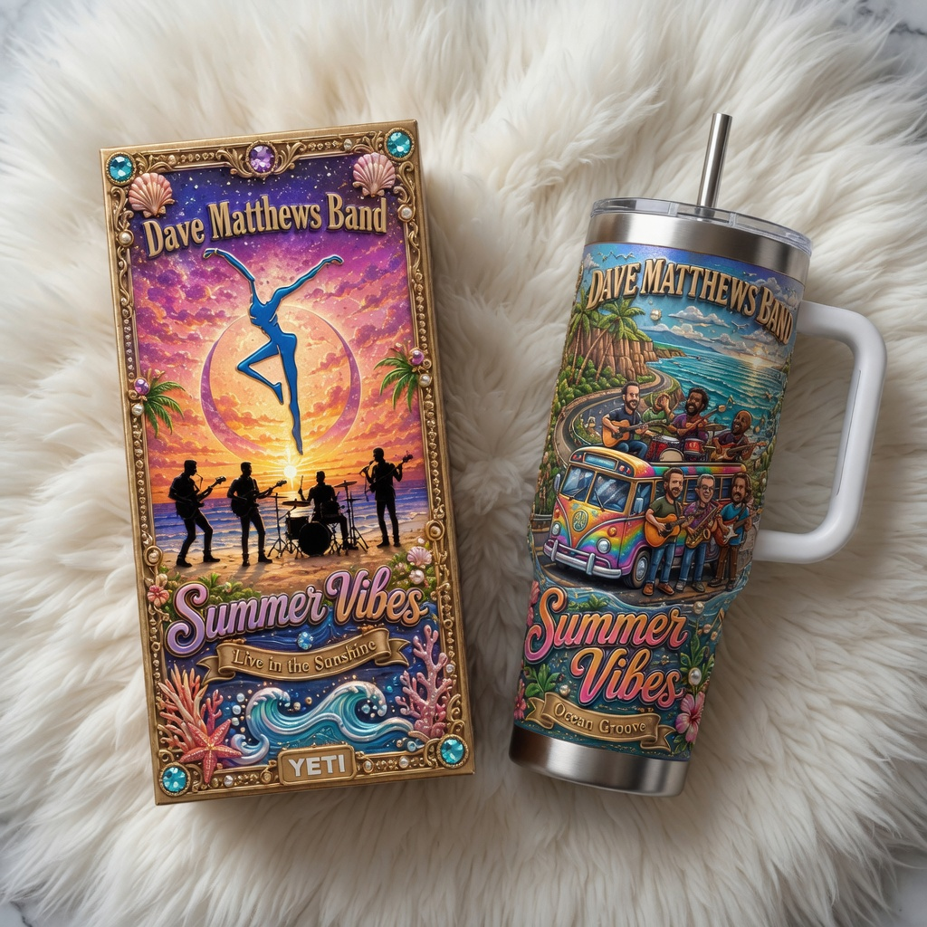 Premium DMB 40oz Tumbler With Handle TNSM