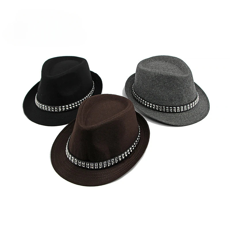 British Retro Jazz Hat Men's Autumn New