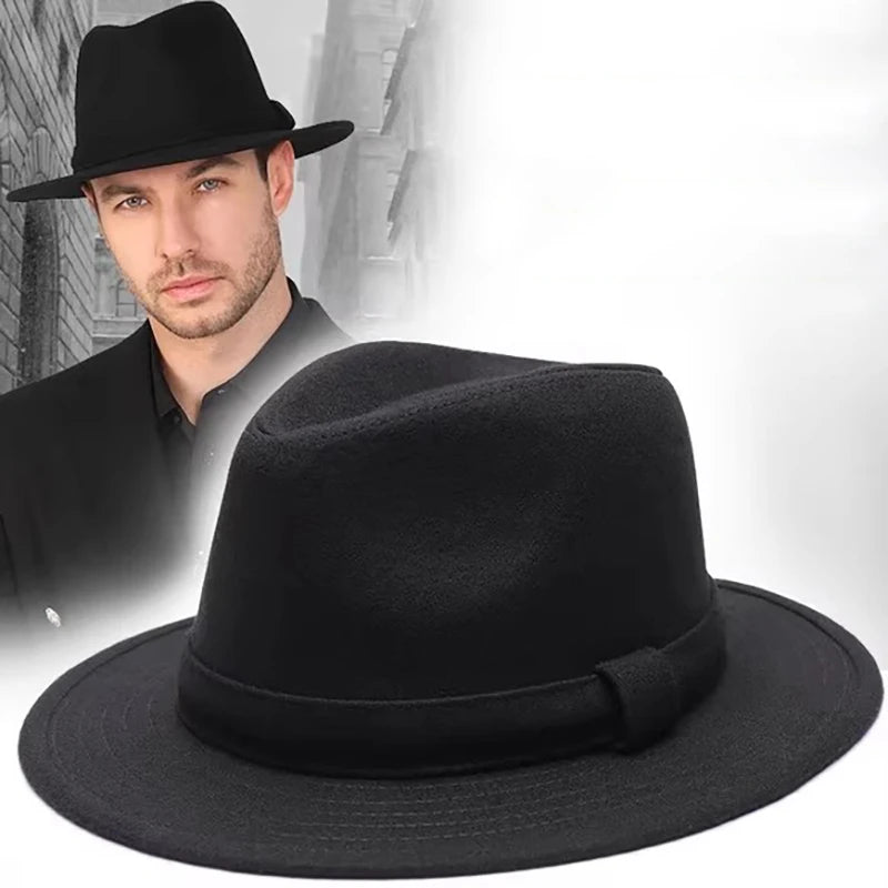Spring Summer Men's Hats Fedoras Top Jazz